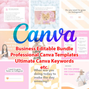 Canva Business Editable Templates