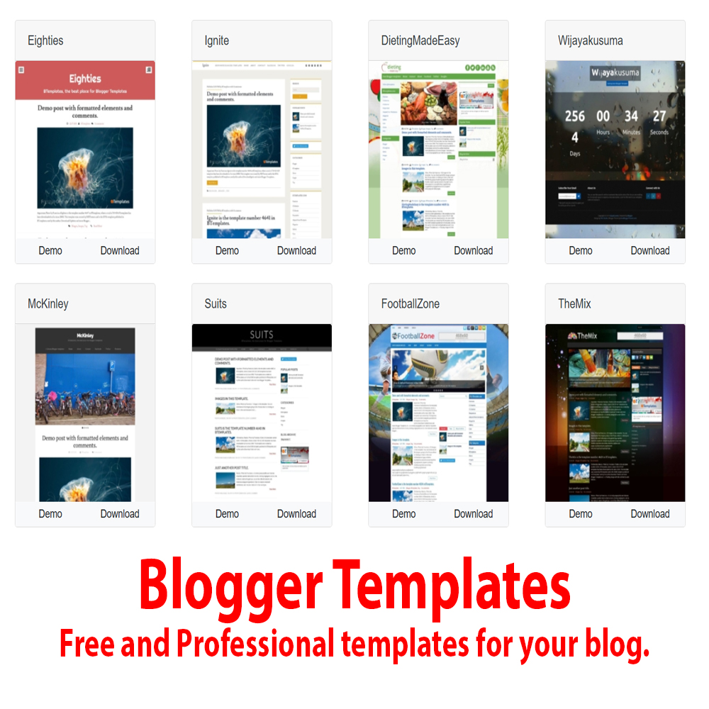 4,400+ Professional Blogger Templates Bundle (HTML/XML for Blogspot) - Image 3
