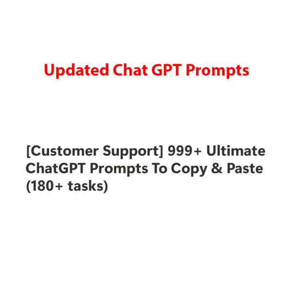 Chat GPT, AI Prompts Mega Bundle – 15,000+ ChatGPT Prompts + Finance Tracker etc. - Image 5